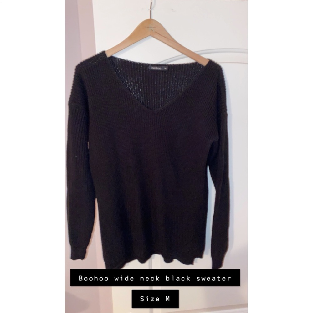 Boohoo Black Sweater
